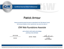 CIW Web Foundations Associate Certification